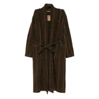 Paltoane Uma Wang Plaid Coat Femei