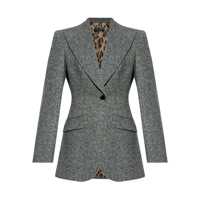 Geci Dolce & Gabbana One-Button Tweed Jacket Femei