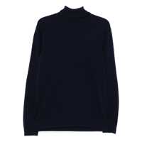 Pulovere Daniele Fiesoli Navy Blue Turtleneck Sweater Barbati