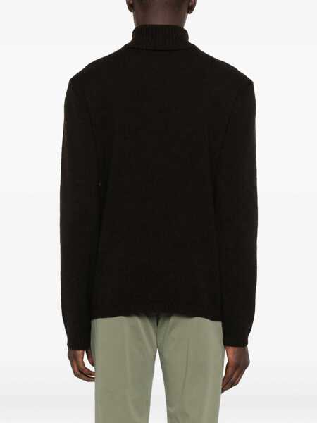 Pulovere Daniele Fiesoli Daniele Fiesoli Brown Sweater Featuring A Turtleneck BROWN Barbati (BM 18822624) 4