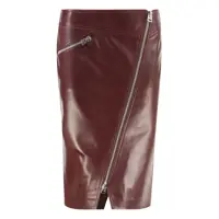 Imbracaminte Dama pagina 240 - Fuste Tom Ford Tom Ford Leather Skirt Red Femei (BM 18823110) - B-mall.ro