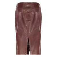 Fuste Tom Ford Leather Skirt Femei