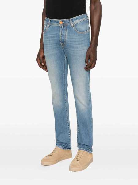 Blugi Jacob Cohen Jacob Cohen Blue Wash-Effect Jeans BLUE Barbati (BM 18823443) 3