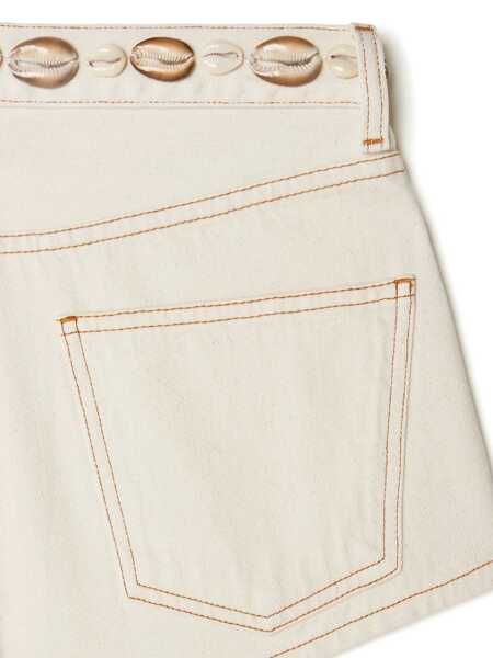 Pantaloni casual ALANUI Alanui Shorts BEIGE O TAN Femei (BM 18823581) 5