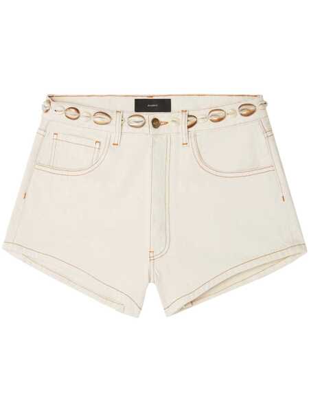 Pantaloni casual ALANUI Alanui Shorts BEIGE O TAN Femei (BM 18823581) 1
