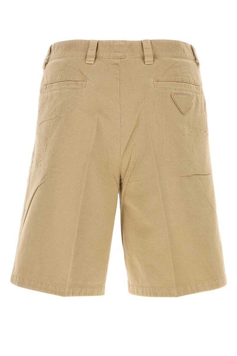 Pantaloni Prada Prada Bermuda BEIGE O TAN Barbati (BM 18824652) 2