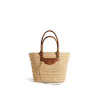 Genti de mana Balenciaga Le City Medium Raffia Bag Femei