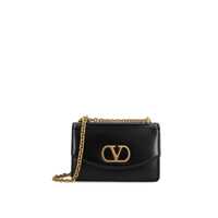 Genti de mana Valentino Garavani Vain Leather Shoulder Bag Femei