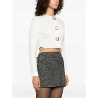 Pulovere Dama - Cardigane Self-Portrait Wool Cardigan CREAM Femei (BM 18825325) - B-mall.ro