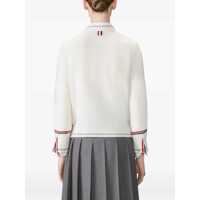 Imbracaminte Dama pagina 259 - Pulovere Thom Browne Pointelle wool Sweater WHITE Femei (BM 18825349) - B-mall.ro