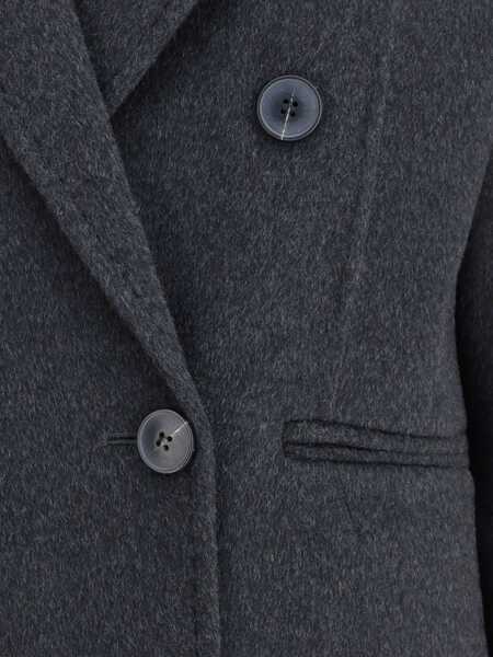 Sacouri Dynamis Studio Wool blazer Coat SMOKE Femei (BM 18825355) 3