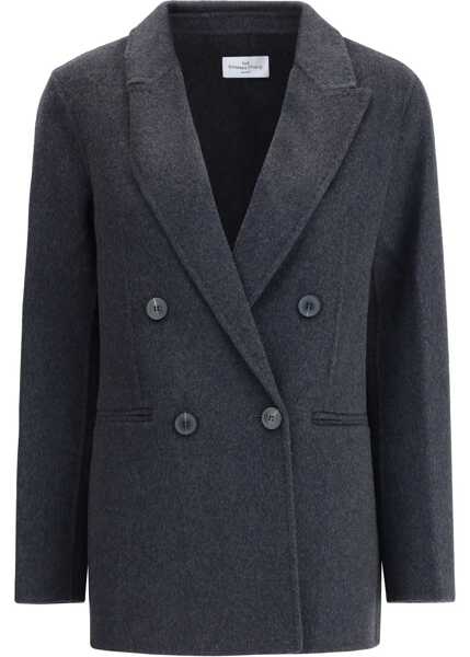 Sacouri Dynamis Studio Wool blazer Coat SMOKE Femei (BM 18825355) 1