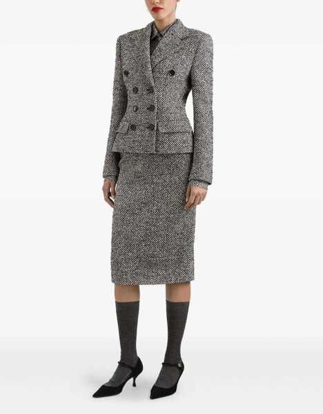 Sacouri Dolce & Gabbana Wool Blazer FANTASIA Femei (BM 18825406) 2