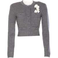 Cardigane Crocheted flower Cardigan Femei