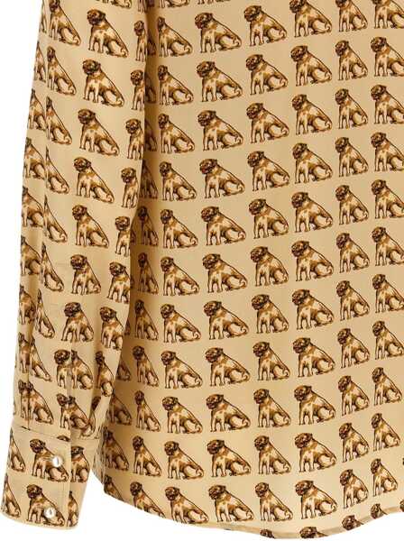 Camasi casual Valentino Garavani Silk crepe de chine Shirt BETULLA/MULTICOLOR Femei (BM 18825508) 4