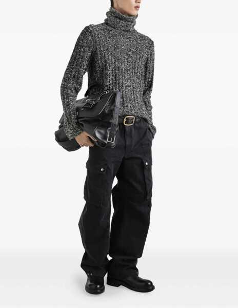 Pulovere Dolce & Gabbana Turtleneck Sweater BIANCO/NERO Barbati (BM 18825520) 2