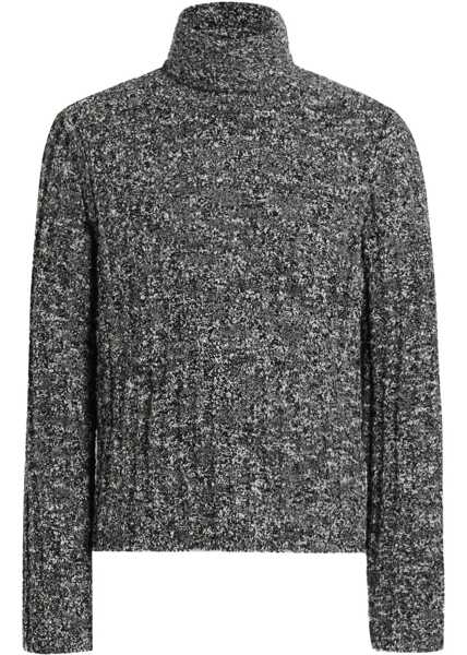 Pulovere Dolce & Gabbana Turtleneck Sweater BIANCO/NERO Barbati (BM 18825520) 5