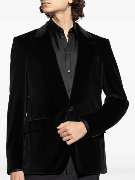 Sacouri Dolce & Gabbana Velvet Sicily Blazer NERO Barbati (BM 18825526) 3