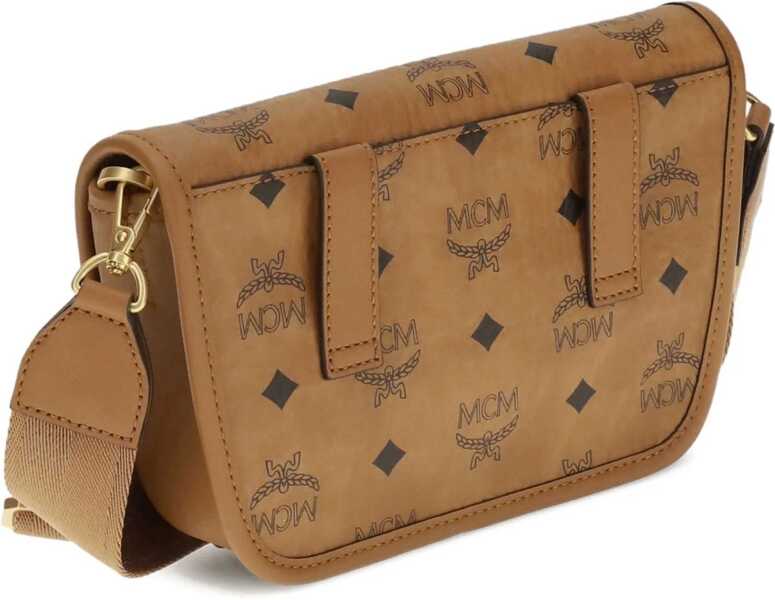 Genti de mana MCM Aren mini Shoulder Bag COGNAC Barbati (BM 18825751) 3