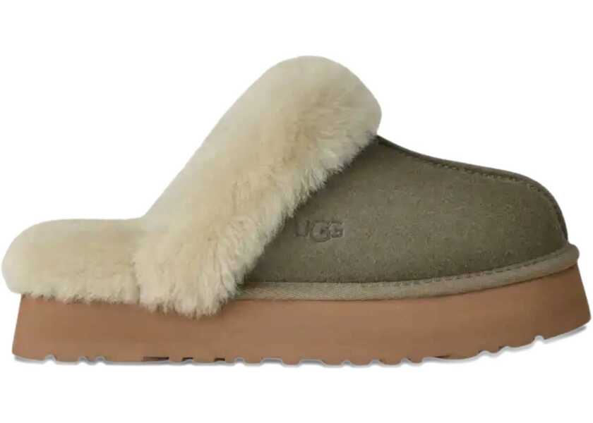 Sandale UGG Slipper Disquette GREEN Femei (BM 18825889) 1