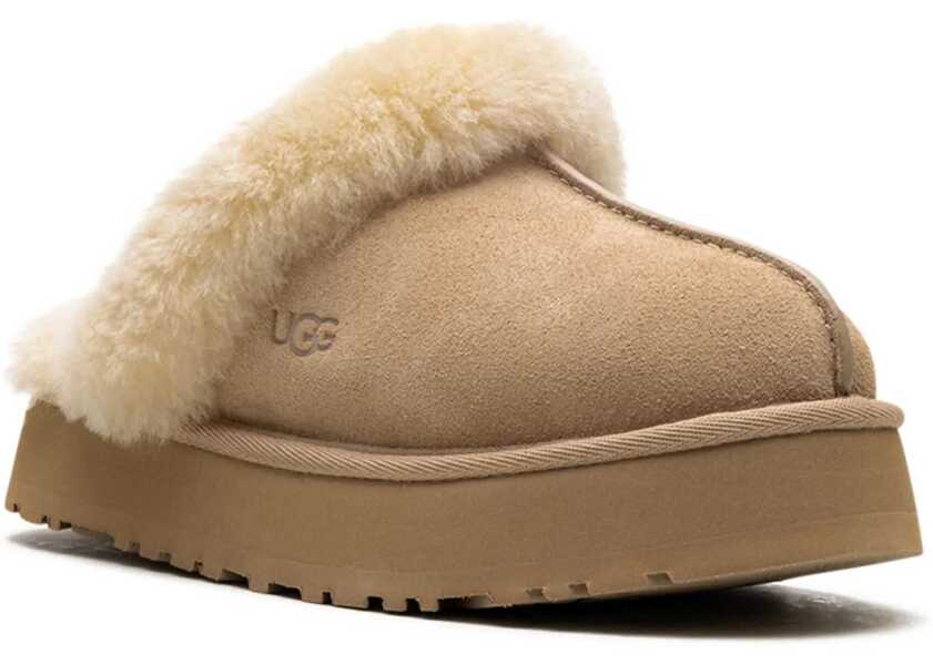 Sandale UGG Slipper Disquette BEIGE Femei (BM 18825934) 2