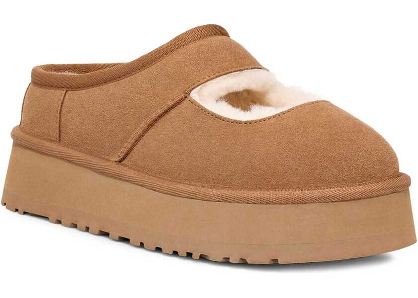 Balerini UGG Slipper Bea Mary Jane BROWN Femei (BM 18825994) 2