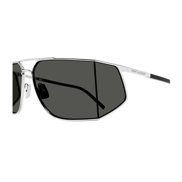 Ochelari de soare Saint Laurent Saint Laurent Sl 750 Linea Sl Logo Sunglasses SILVER Femei (BM 18831084) 3