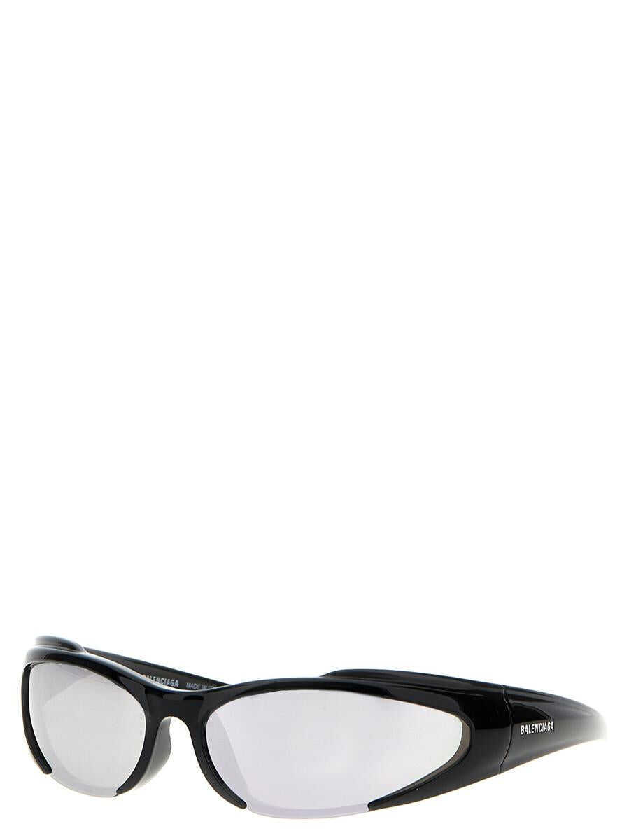 Ochelari de soare Balenciaga Balenciaga Reverse Xpander Rectangle Sunglasses Black Femei (BM 18831909) 3