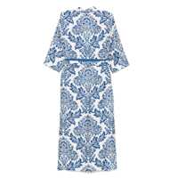 Imbracaminte Dama pagina 409 - Rochii Max Mara S Max Mara Camelia Printed Silk Shirtdress BLUE Femei (BM 18832650) - B-mall.ro