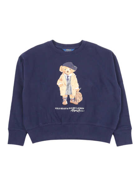 Bluze de trening Ralph Lauren KNIT-SWEATSHIRT Blue Fete (BM 18833370) 1