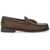G.H. BASS Moccasin "Larkin" BROWN