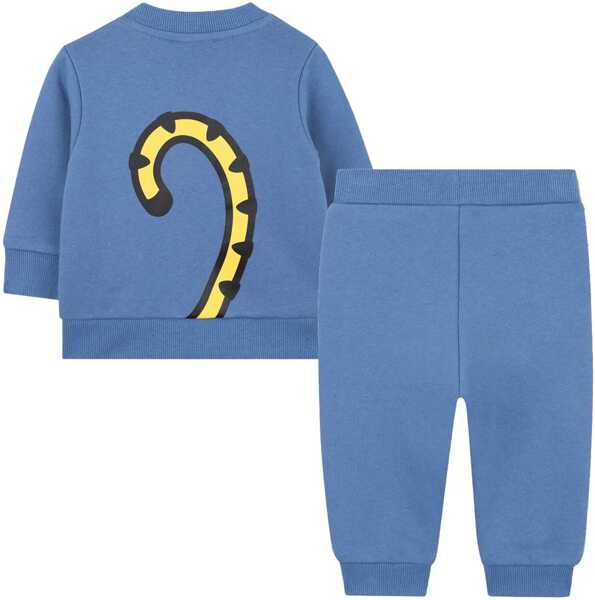 Costume Kenzo Jersey Set With Pants BLUE Baieti (BM 18833494) 2