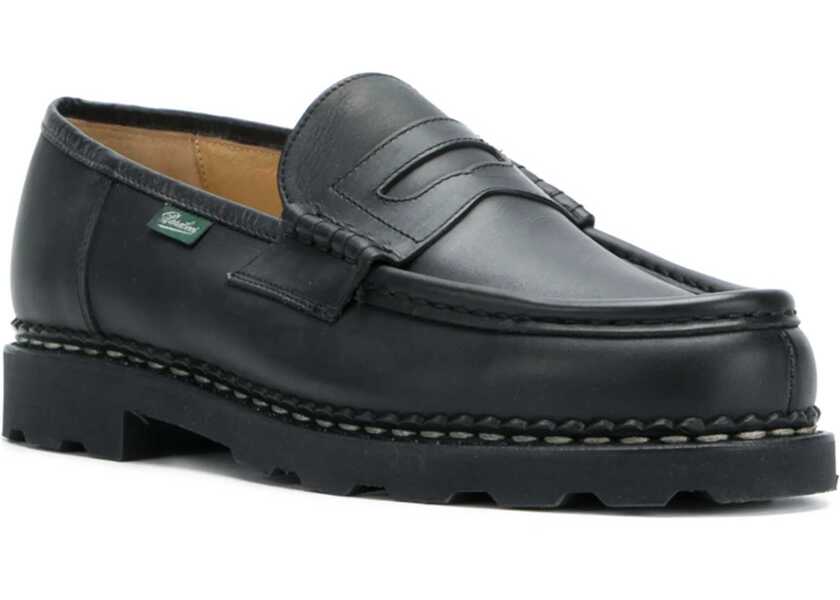 Mocasini PARABOOT Leather Loafer BLACK Barbati (BM 18851197) 2