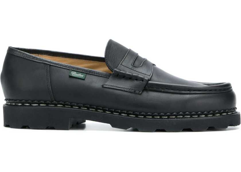 Mocasini PARABOOT Leather Loafer BLACK Barbati (BM 18851197) 1