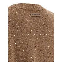 Pulovere Dama - Cardigane Pinko Pinko Marche Cardigan Beige Femei (BM 18851571) - B-mall.ro