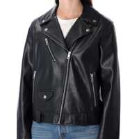 Imbracaminte Levi's® Dama - Geci Levis LeviS Kendal Black Eco-Leather Moto Jacket Black Femei (BM 18851883) - B-mall.ro