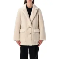 Geci Urbancode Reversible Faux Fur Coat With Suede Interior Femei