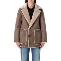 Imbracaminte URBANCODE Dama - Geci URBANCODE Urbancode Reversible Faux Fur Coat With Suede Interior Brown Femei (BM 18851970) - B-mall.ro