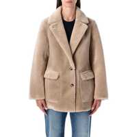 Geci Urbancode Reversible Faux Fur Coat With Suede Interior Femei
