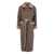 URBANCODE Urbancode Reversible Faux Fur Belted Coat With Suede Interior Brown