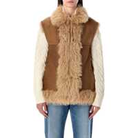 Imbracaminte URBANCODE Dama - Geci URBANCODE Urbancode Reversible Faux Fur Gilet Brown Femei (BM 18852003) - B-mall.ro