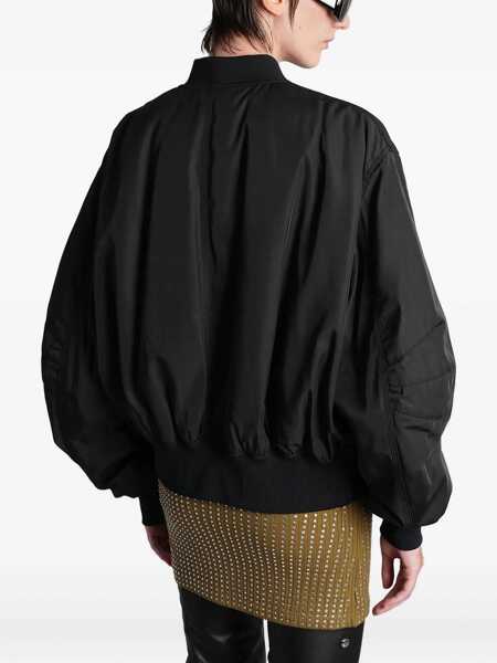 Bomber jacket THE ATTICO The Attico Anja Bomber Jacket Black Femei (BM 18853059) 4