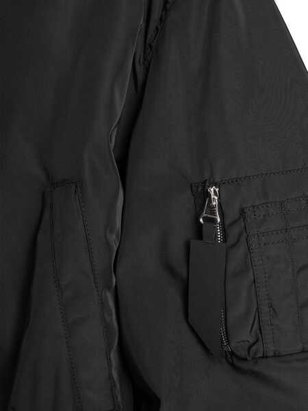 Bomber jacket THE ATTICO The Attico Anja Bomber Jacket Black Femei (BM 18853059) 5