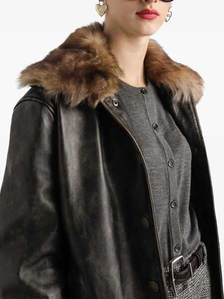 Geci Dolce & Gabbana Dolce & Gabbana Jackets BROWN Femei (BM 18853806) 5