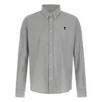 Camasi AMI Paris 'Ami De Coeur' Striped Shirt Barbati