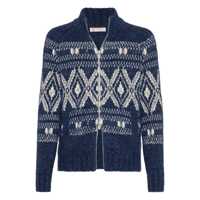 Cardigane Brunello Cucinelli Wool Zipped Cardigan Barbati