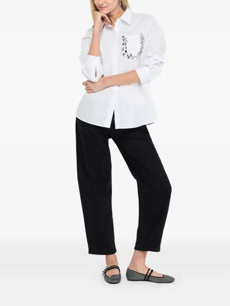 Camasi Liu Jo Liu Jo Shirts WHITE Femei (BM 18855447) 2