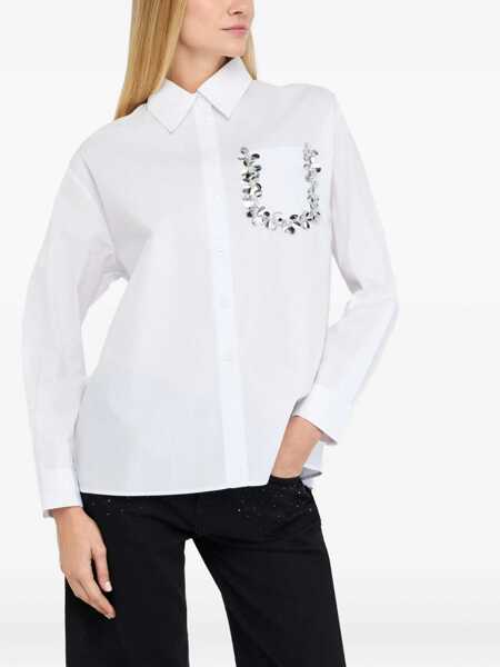 Camasi Liu Jo Liu Jo Shirts WHITE Femei (BM 18855447) 3