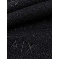Esarfe Armani Exchange Dama - Esarfe Armani Exchange Armani Exchange Scarfs BLACK/ SILVER LUREX Femei (BM 18855684) - B-mall.ro