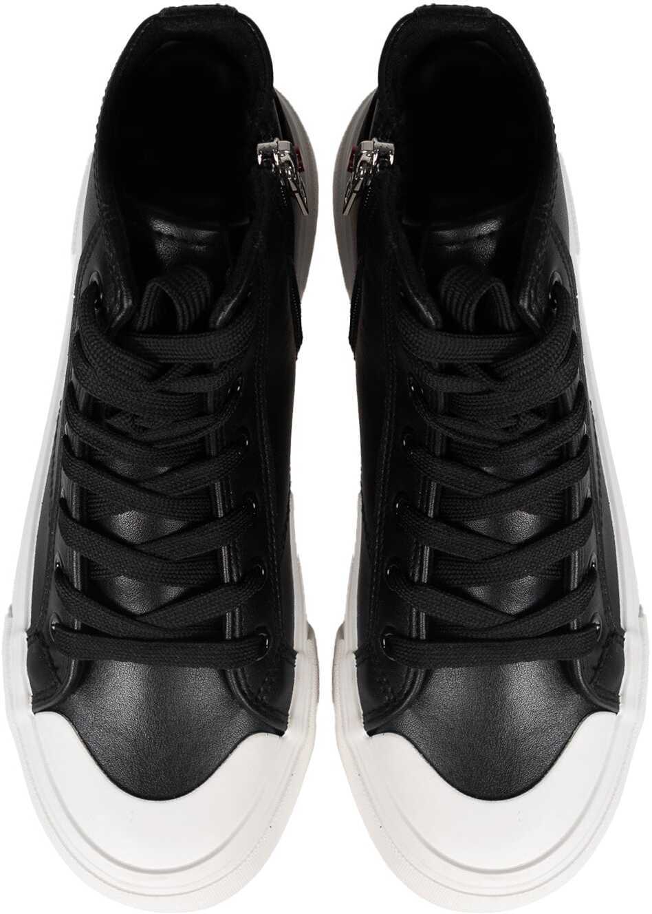 Papuci LOVE Moschino JA15022G1MIA0 Czarny Femei (BM 18855835) 6